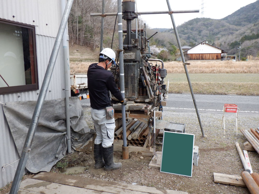 井戸工事(さく井工事)イメージ